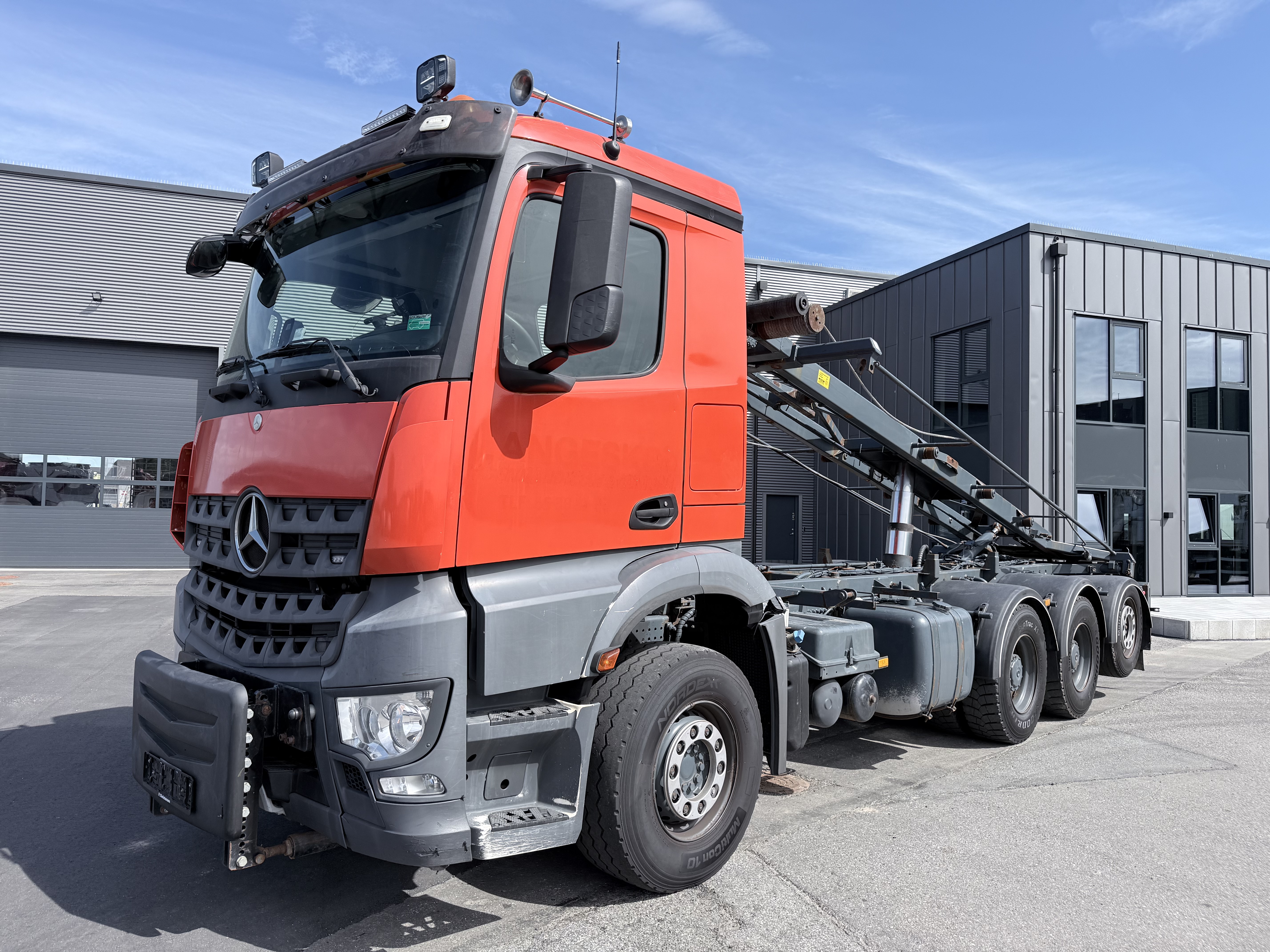 God 2014 Mercedes Arocs 3251 8x4*4 Euro 6 Wirehejs