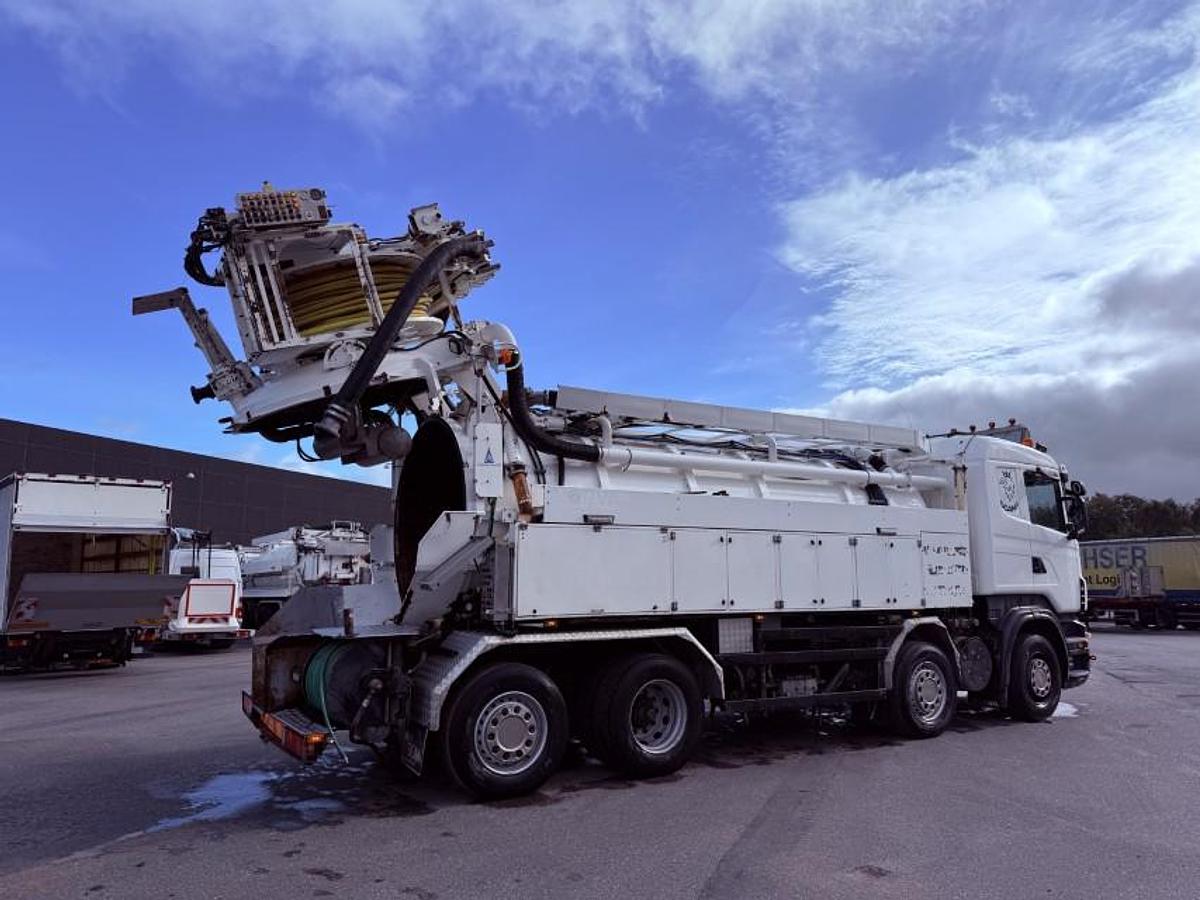 God Scania R470 8x2*6 Hvidtved Larsen RECycler 414