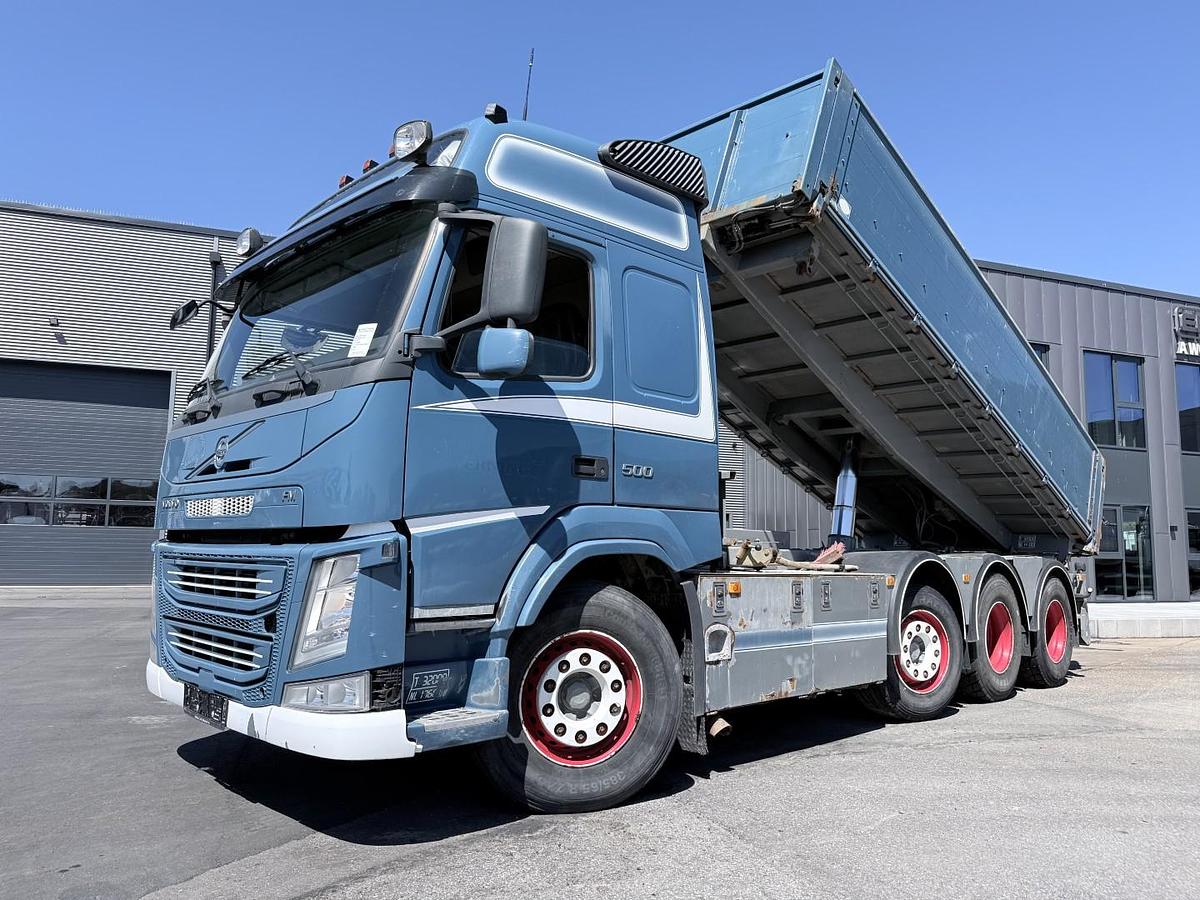 God Volvo FM 500 8x4 Pushertridem Tipbil