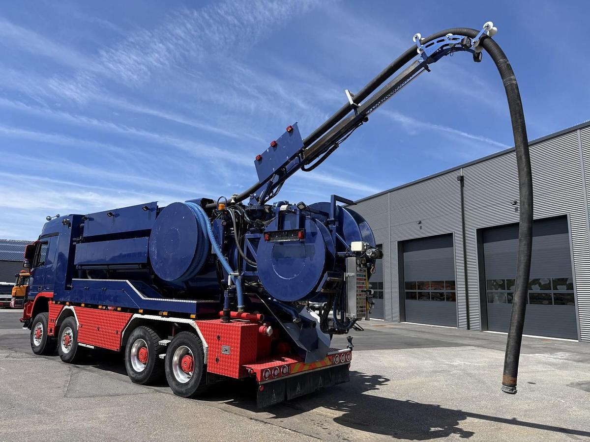 Meget god Mercedes Actros 4151 V8 8x8 Hvidtved Larsen RECycler 410