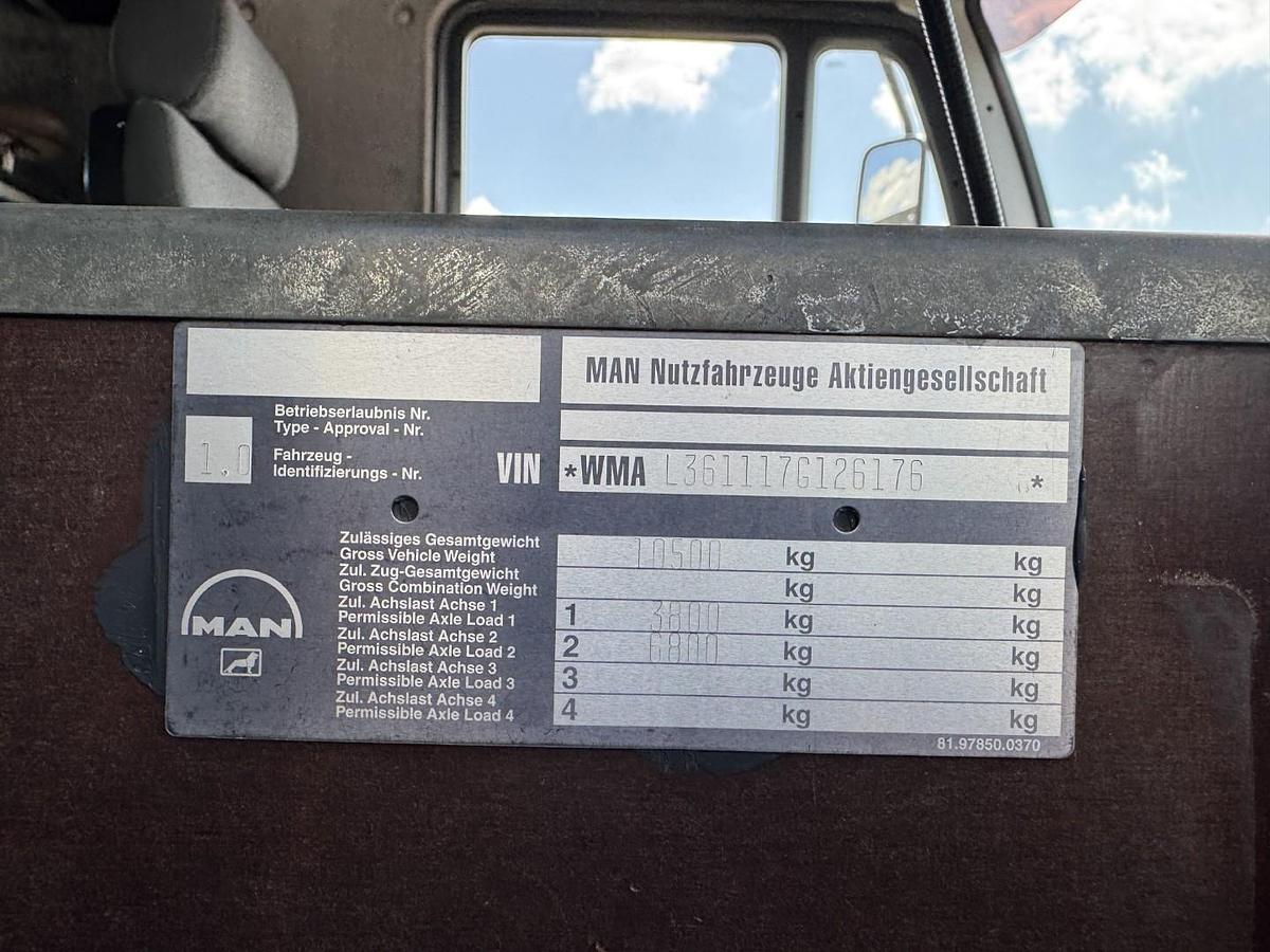 Meget god MAN 10.224 4x2 Autosprøjte