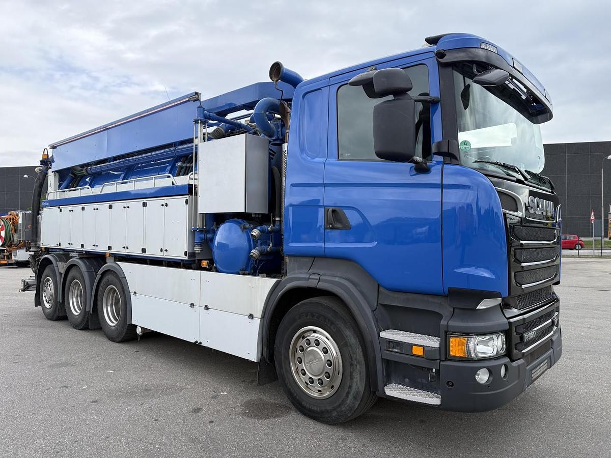 God 2014 Scania R520 8x4*4 Hvidtved Larsen RECycler 414 Euro 6