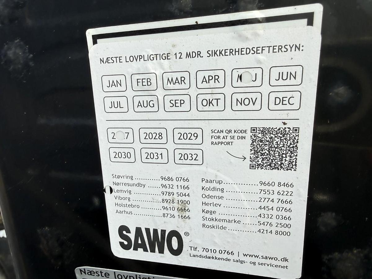 Meget god 2018 Volvo FH540 8x4*4 HMF2620K5 Euro 6