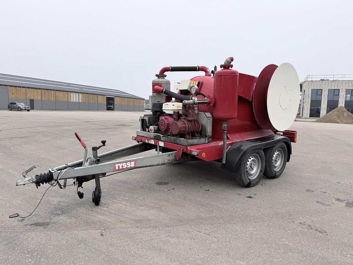 God 2021 Tysse Nomek Minislamsuger / 1500 L Rustfri tank Trailer