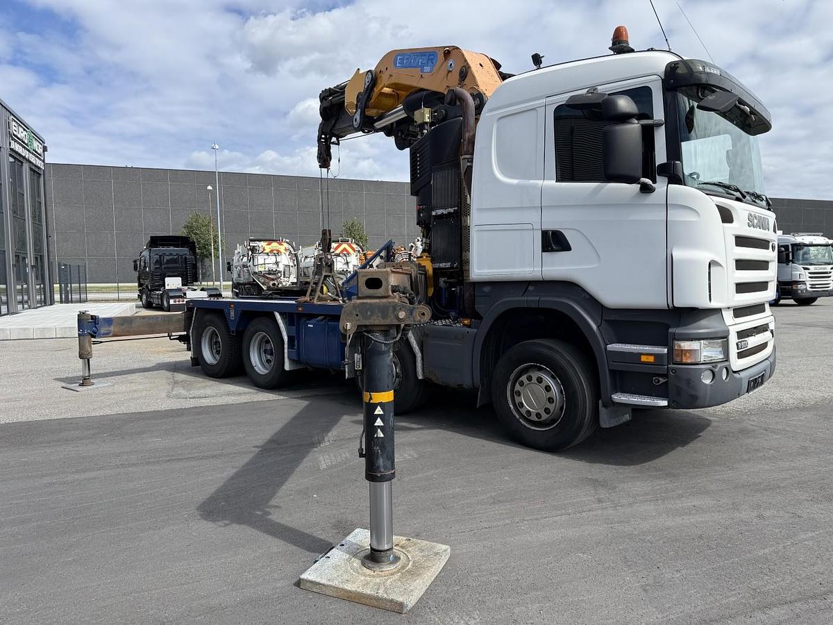 God 2009 Scania R500 8X4 EFFER 1355 8/S m/spil Euro 5