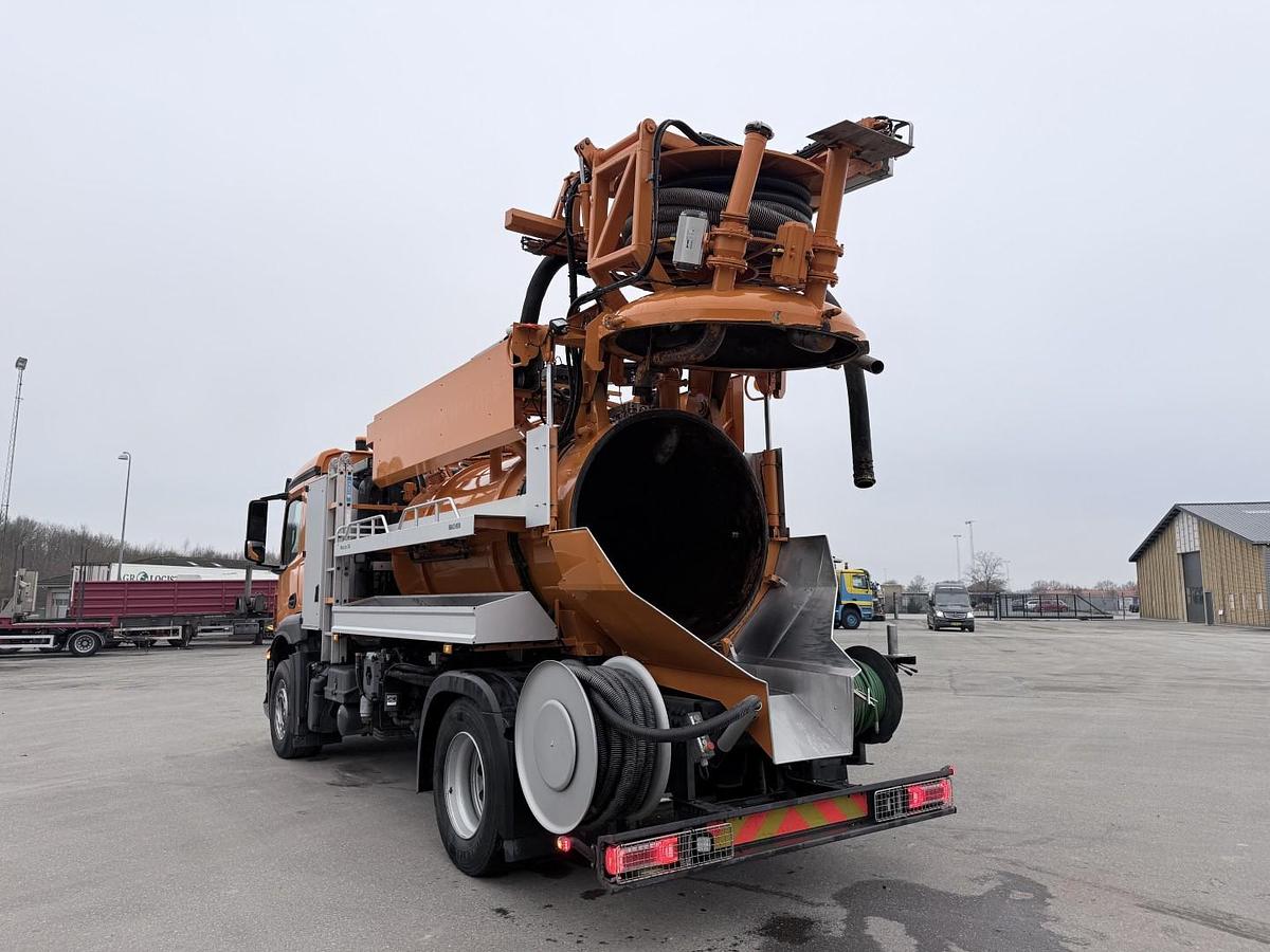 Meget god Mercedes Actros 1833 4x2 Bucher FlexLine C60