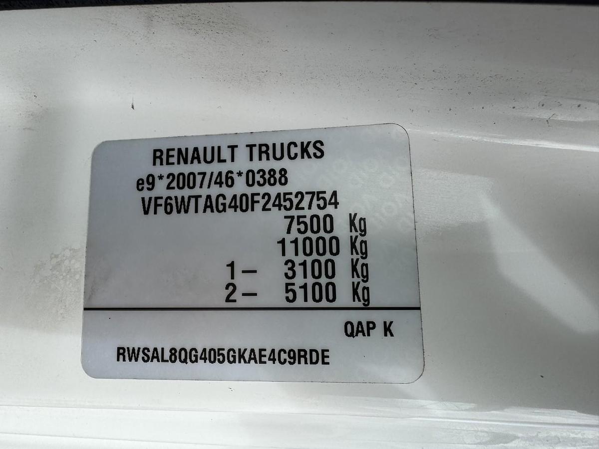 Meget god Renault D 7.5 180 4x2 Semat/Techno AZIMUT 8 m3 Skraldebil