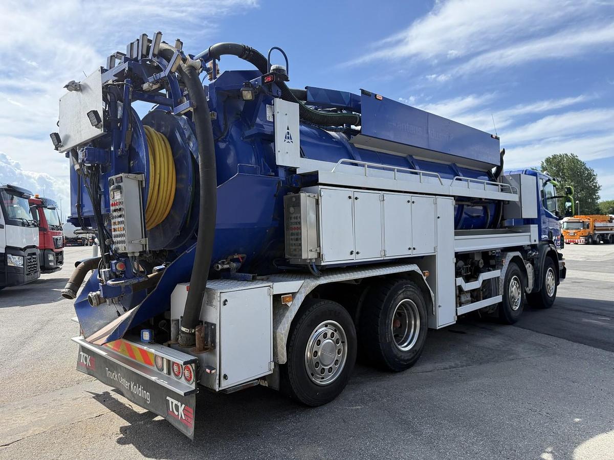 God Scania P420 8x2*6 Hvidtved Larsen Flexline 414 Euro 5
