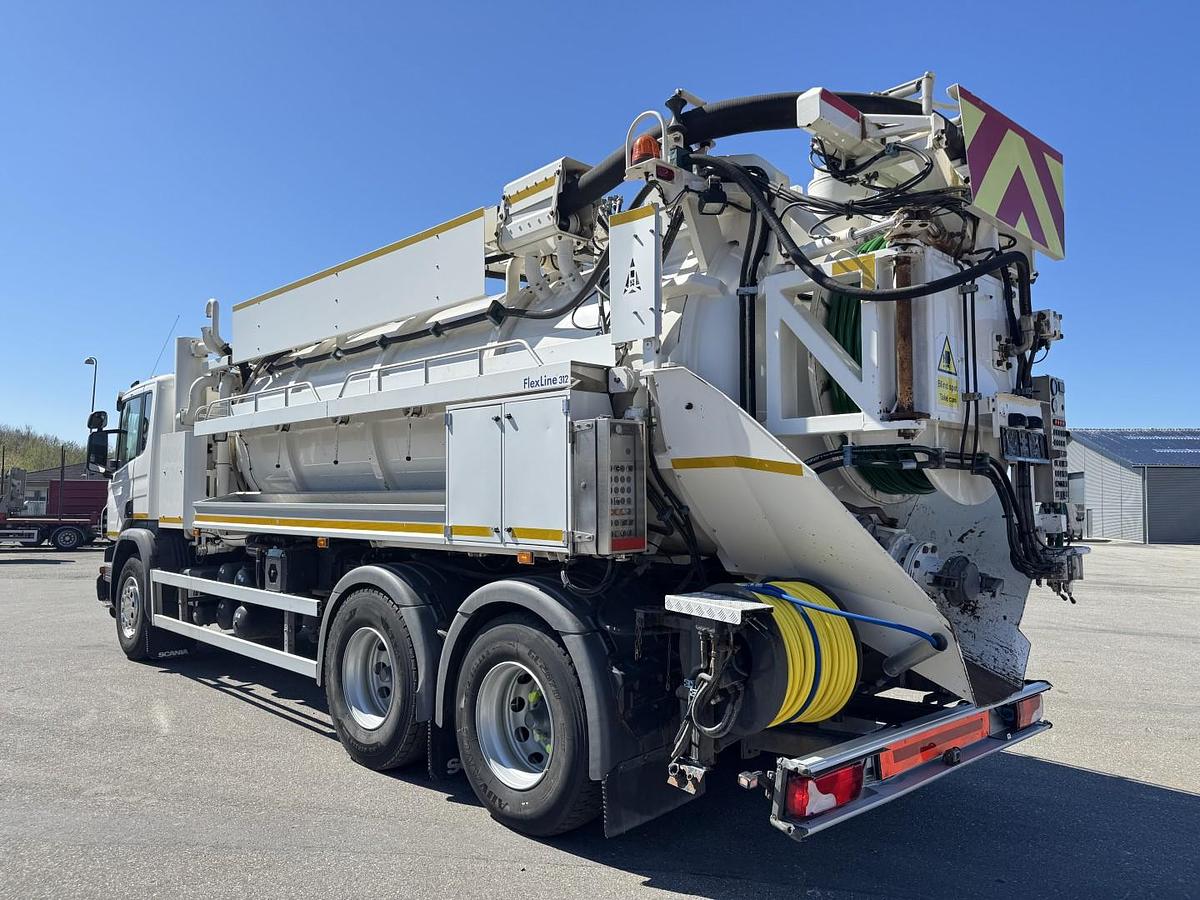 Meget god Scania P360 6x4 Hvidtved Larsen Flexline 312 Euro 6