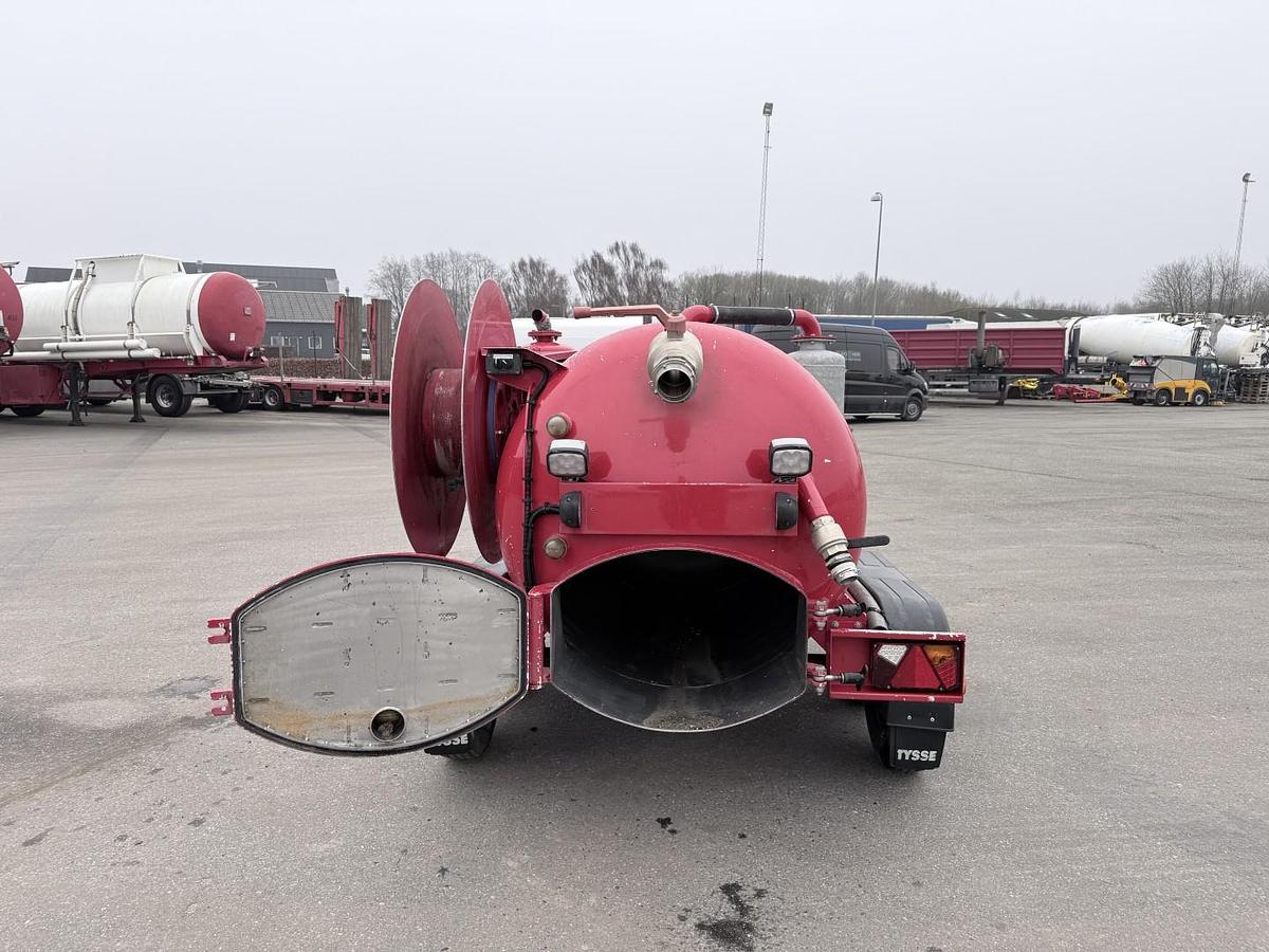 God 2021 Tysse Nomek Minislamsuger / 1500 L Rustfri tank Trailer