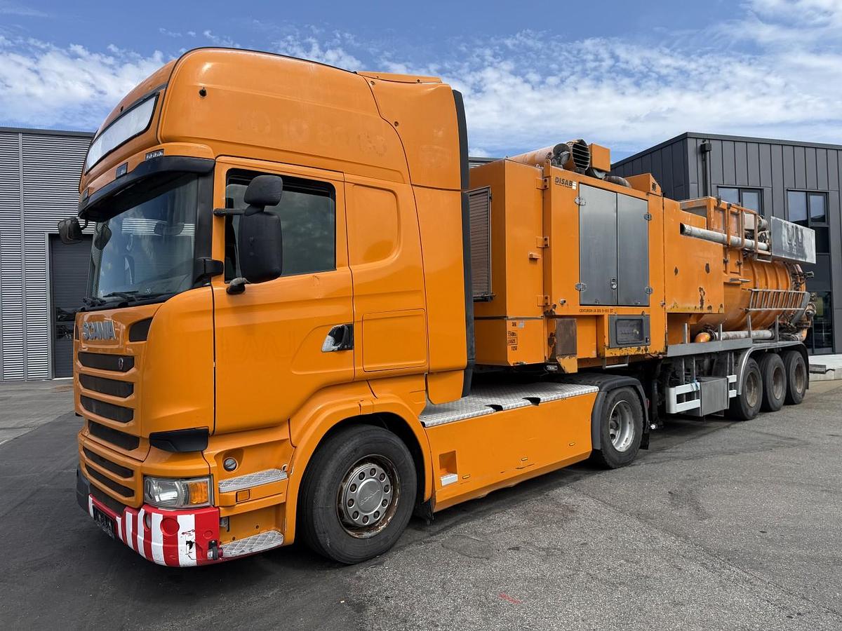 God Scania R450 4x2 Euro 6 Disab Centurion LN20 Tørsuger 12000 L