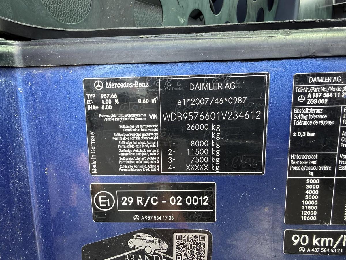 Meget god Mercedes Econic 2633 6x2*4 Hvidtved Larsen SLP309 Euro 5