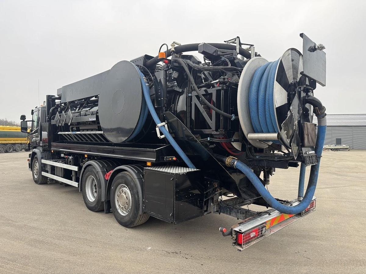 Meget god Scania P410 6x2*4 Hvidtved Larsen Flexline 312 ADR