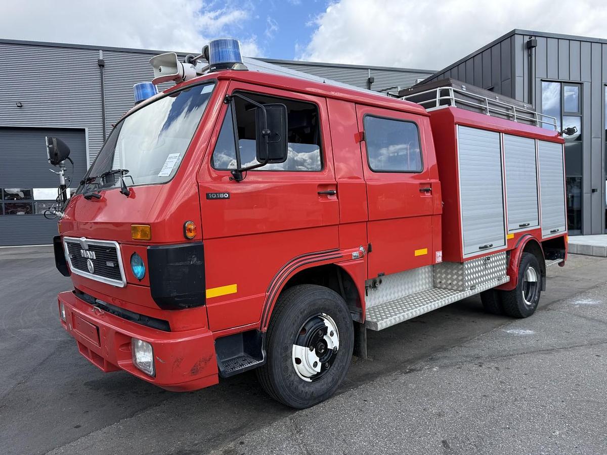 Meget god MAN VW 10.150 4x2 Brandbil