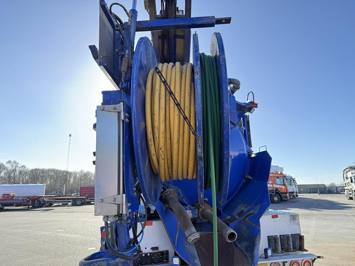 Meget god 2009 Scania P420 8x2*6 Hvidtved Larsen Flexline 414 Euro 5