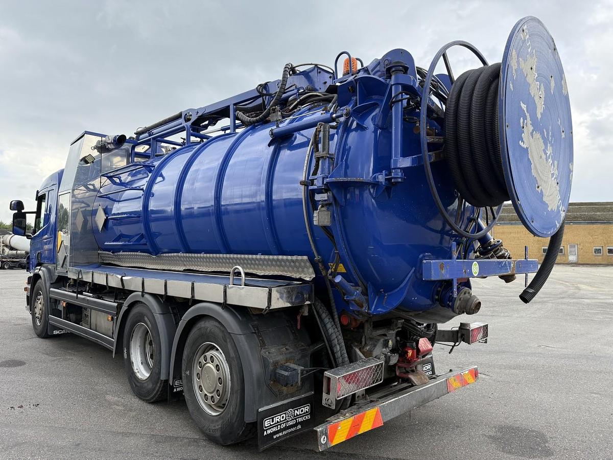 God 2011 Scania P420 6x2*4 Eur-Mark PKI 12.1A Rustfri Euro 5