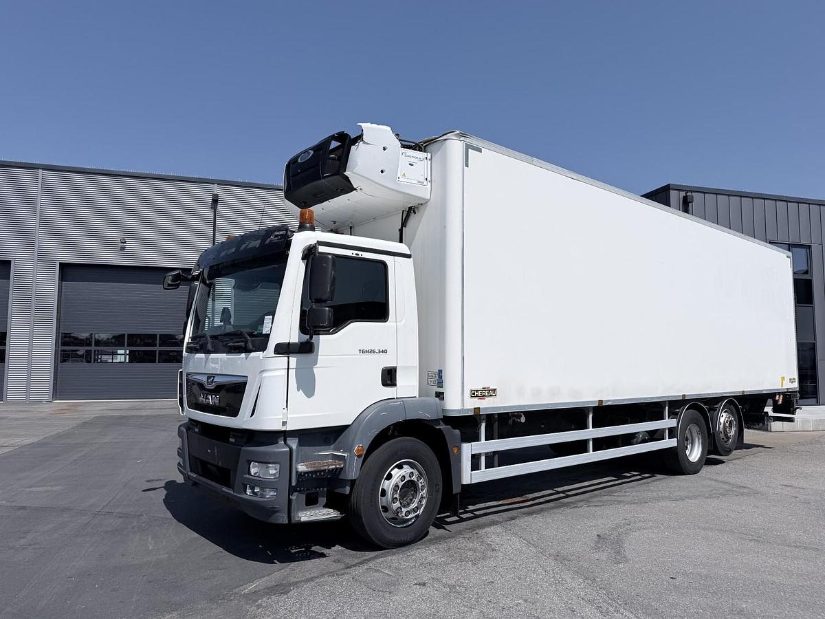 God MAN TGM 26.340 6x2*4 Euro 6 Chereau / Carrier 9,8 m