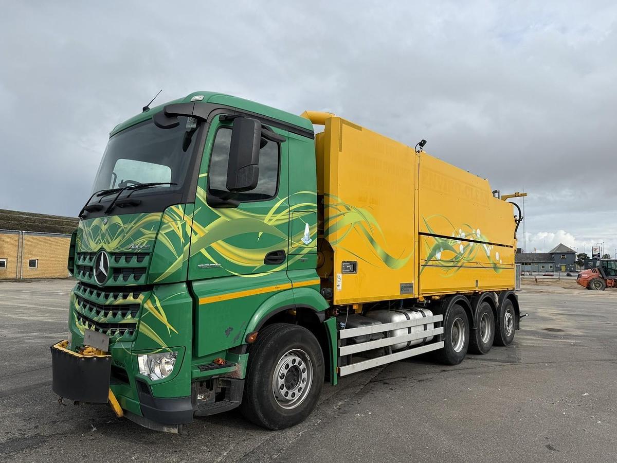 God Mercedes Actros 3258 8x4-4 Wiedemann Super 1000 Recycler