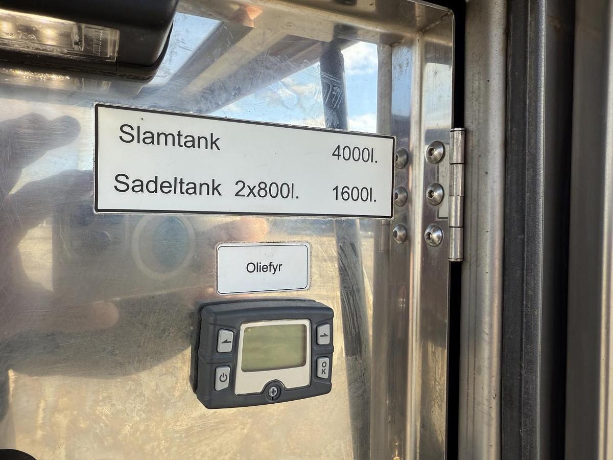 Meget god MAN TGM 14.250 4x2 VM-Tarm 4.000 l. Rustfri stål PED Kombi