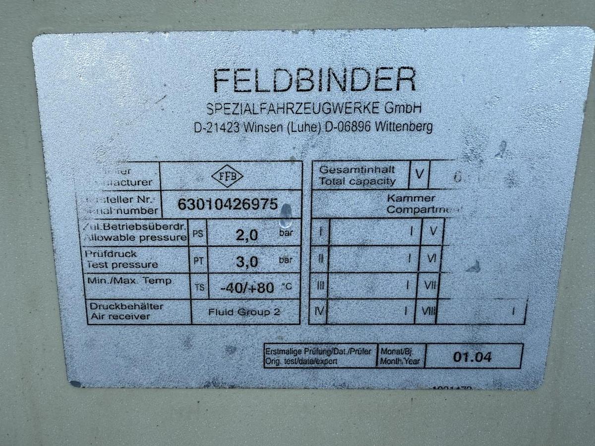 God Feldbinder 63 m3 Silotrailer