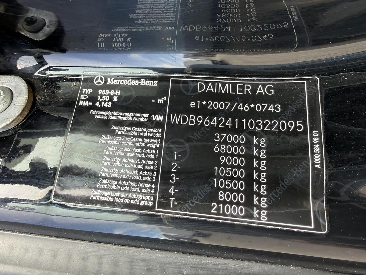 God 2019 Mercedes Arocs 3253 LK 8x4*4 Multilift XR24ZL59