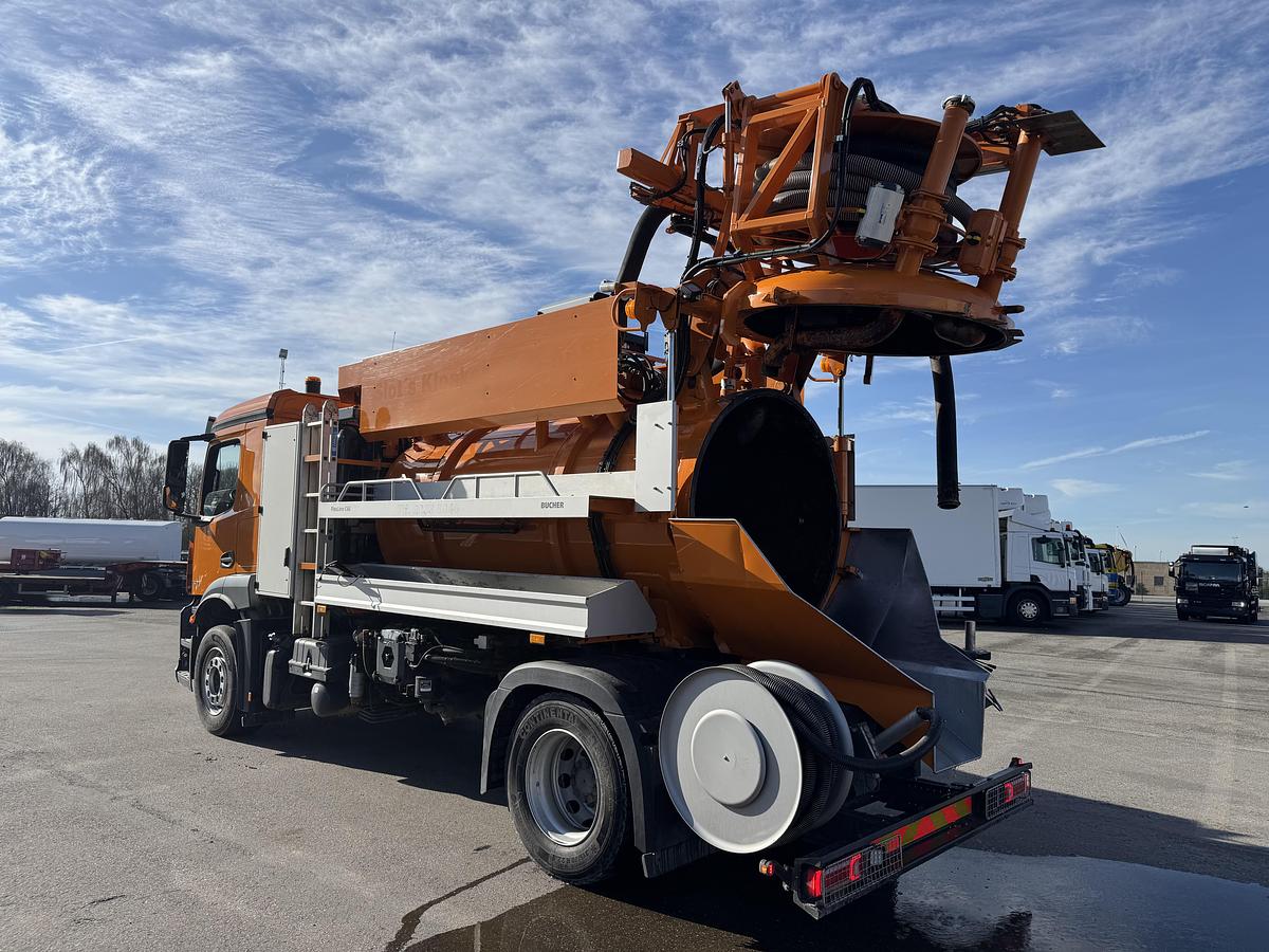 Meget god Mercedes Actros 1833 4x2 Bucher FlexLine C60