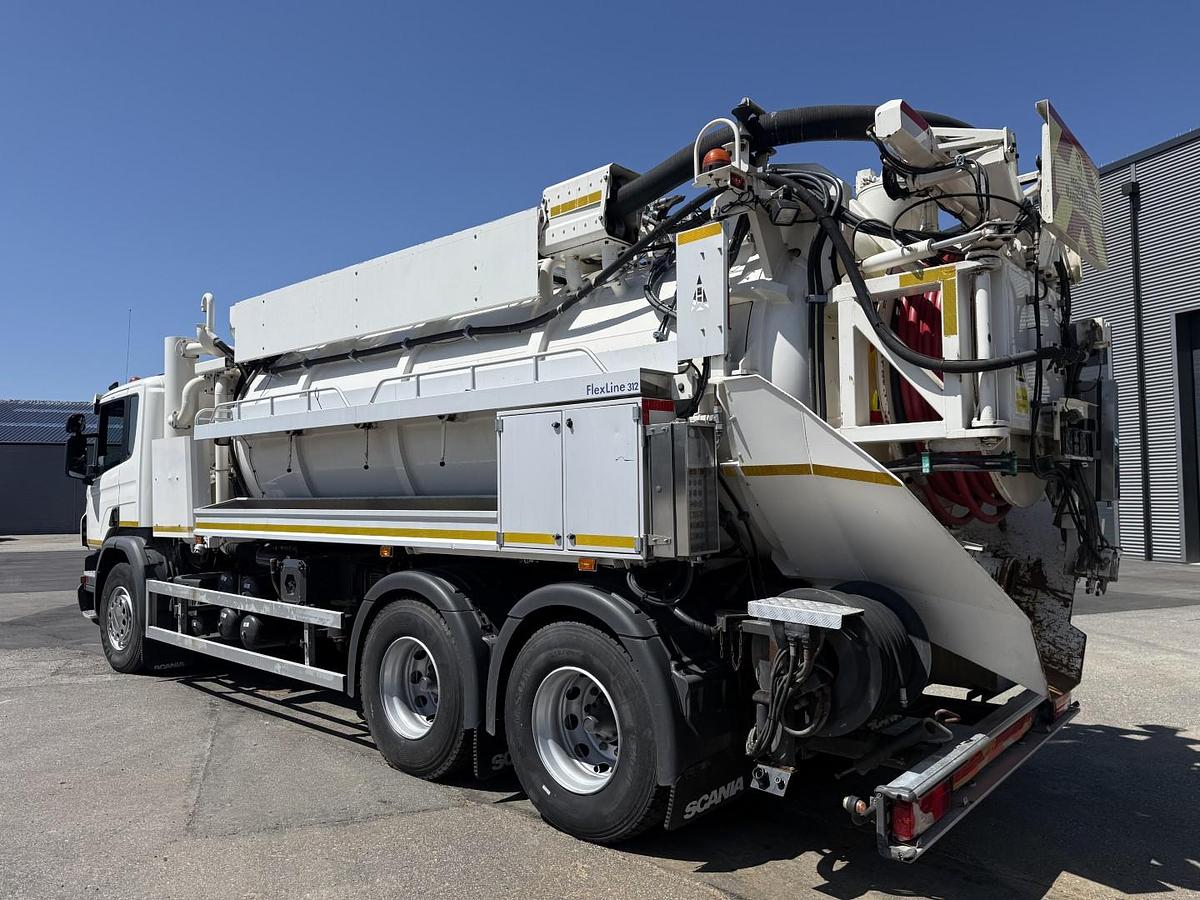 Meget god Scania P360 6x4 Hvidtved Larsen Flexline 312 Euro 6