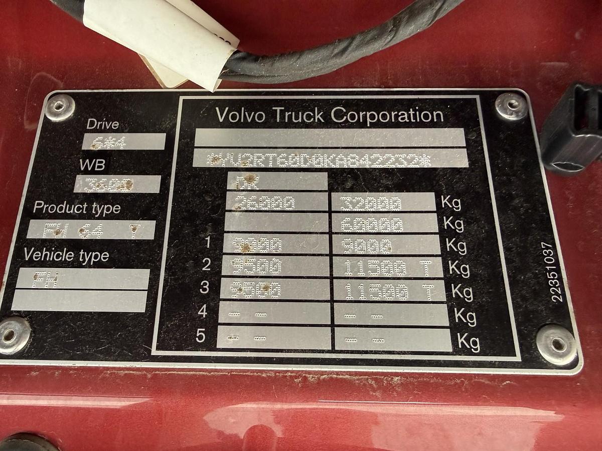 Meget god 2019 Volvo FH540 6x4 Palfinger Epsilon Z092S Skovkran