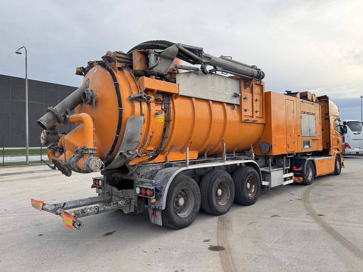 God 2015 Scania R450 4x2 Euro 6 Disab LN200 Tørsuger 12000 L