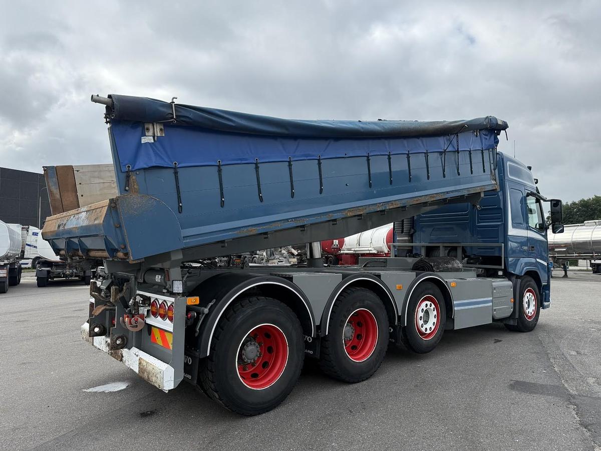 God 2017 Volvo FM 500 8x4 Pushertridem Tipbil