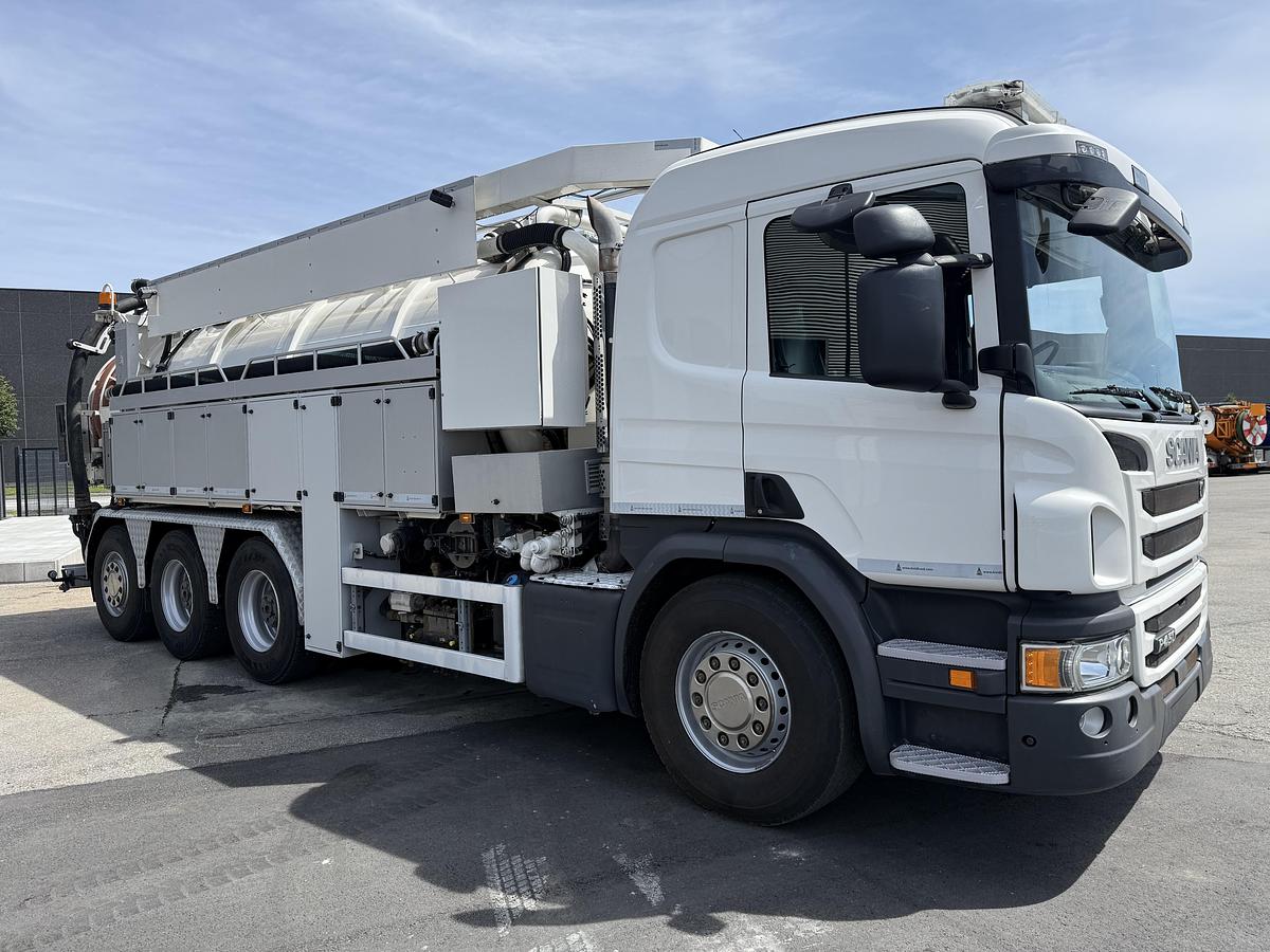 Meget god Scania P450 8x4*4 Hvidtved Larsen FlexLine 412 PED Euro 6