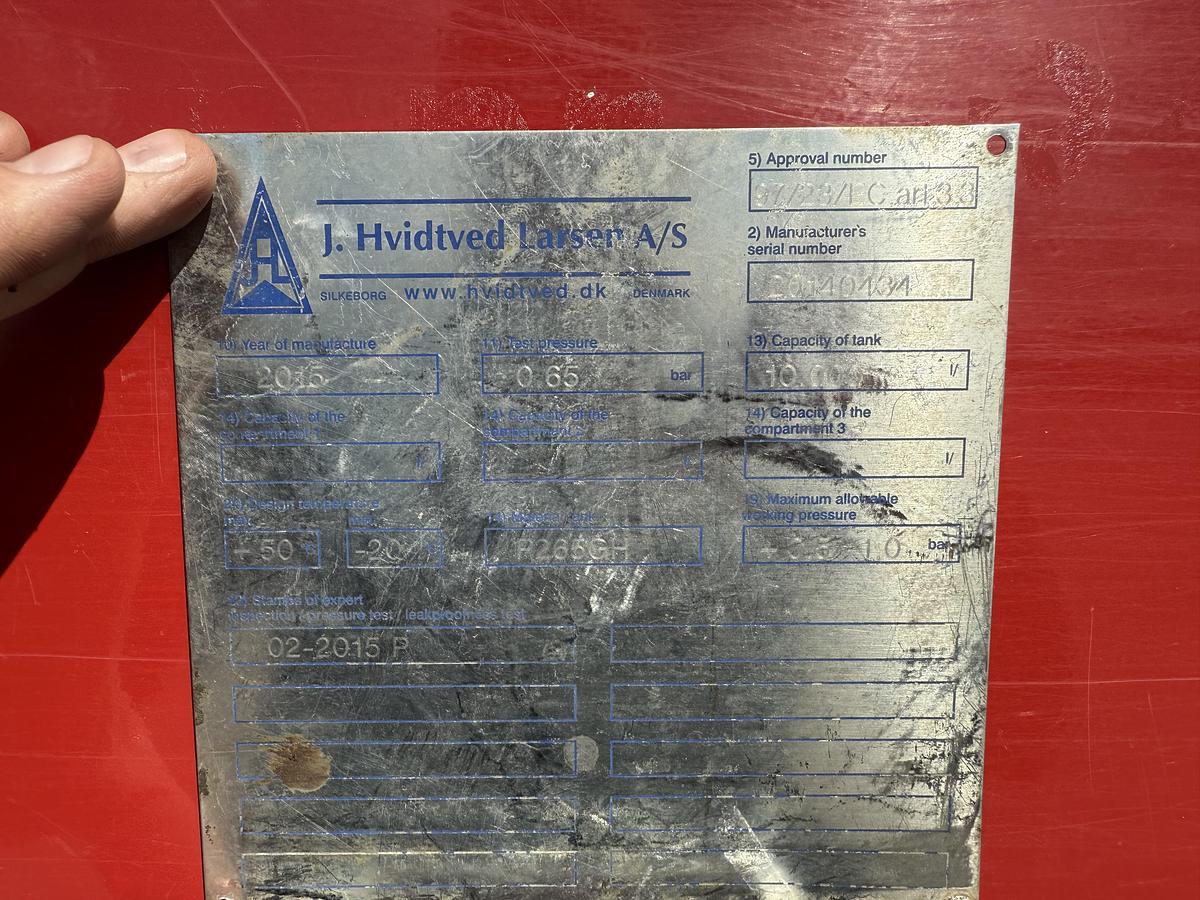 Meget god Case 240 Puma - Hvidtved Larsen 10.000 L KombiLine Slamsuger