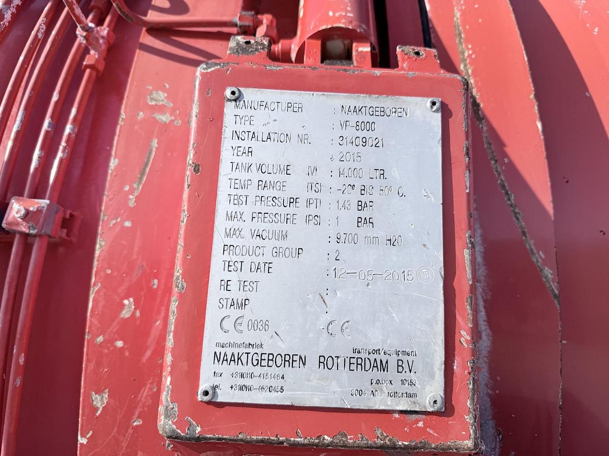 Meget god MAN TGS 41.400 8X4 BB Naaktgeboren VP-8000 - 14.000 L