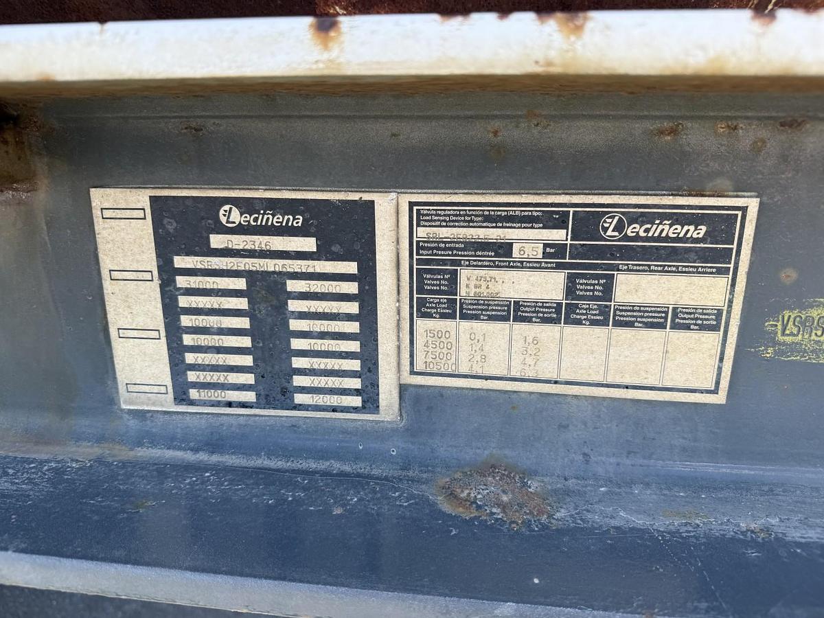 God Lecinena 12 m3 Baruval 2 akslet Betontrailer