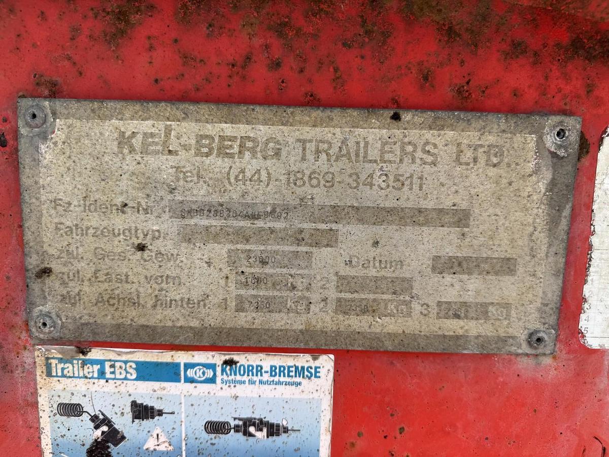 God Kel-Berg 3 akslet asfalt tipkærre