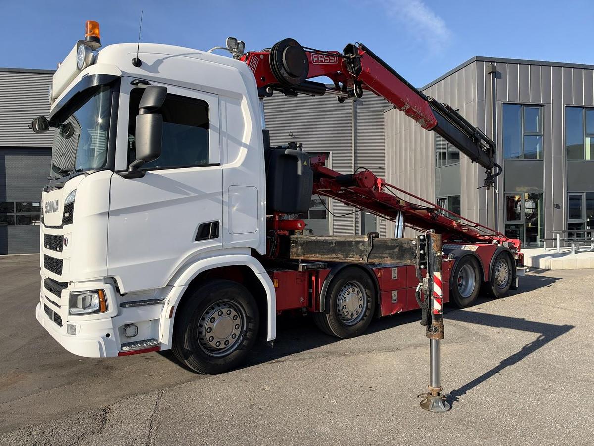 God 2018 Scania R450 8x2*6 Fassi F245A wirehejs