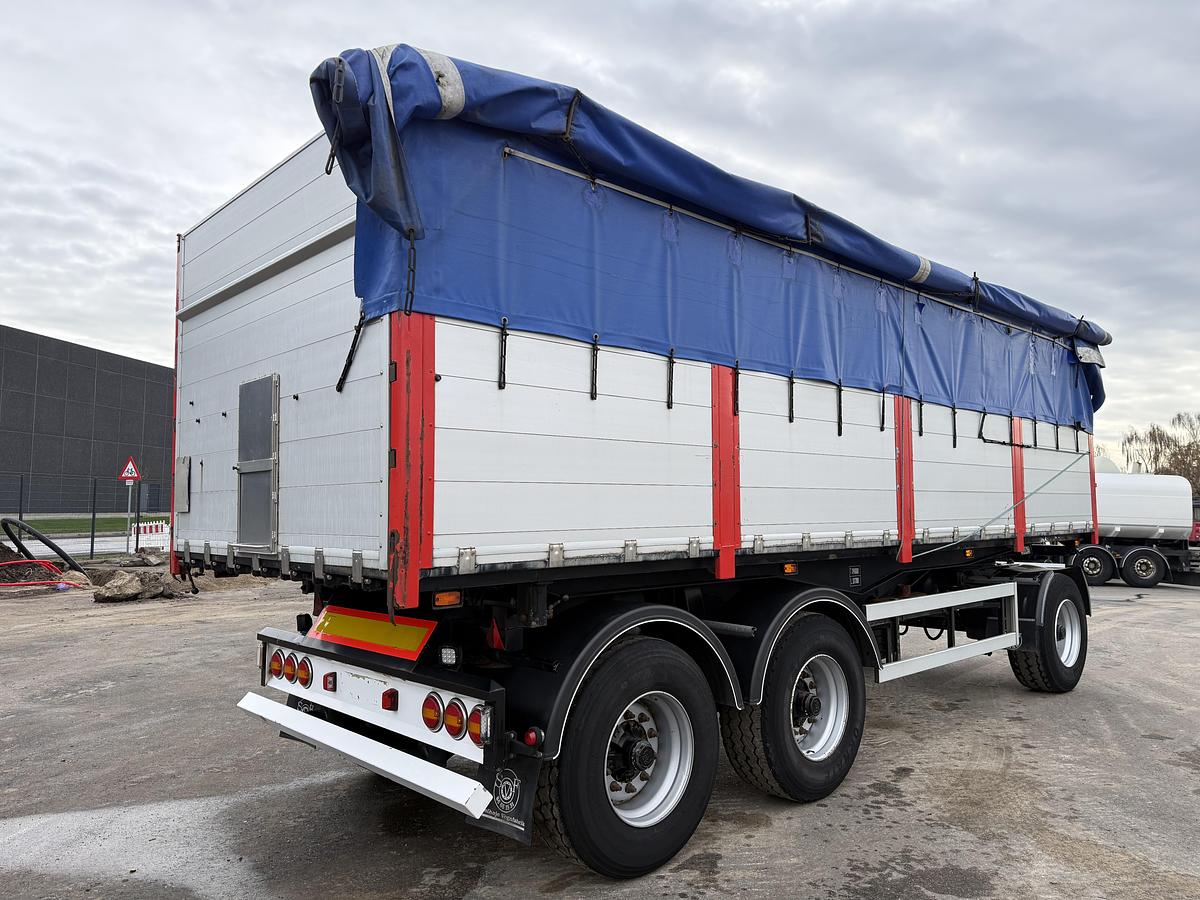 God Skelhøje SVF P324 4 akslet Tipanhænger