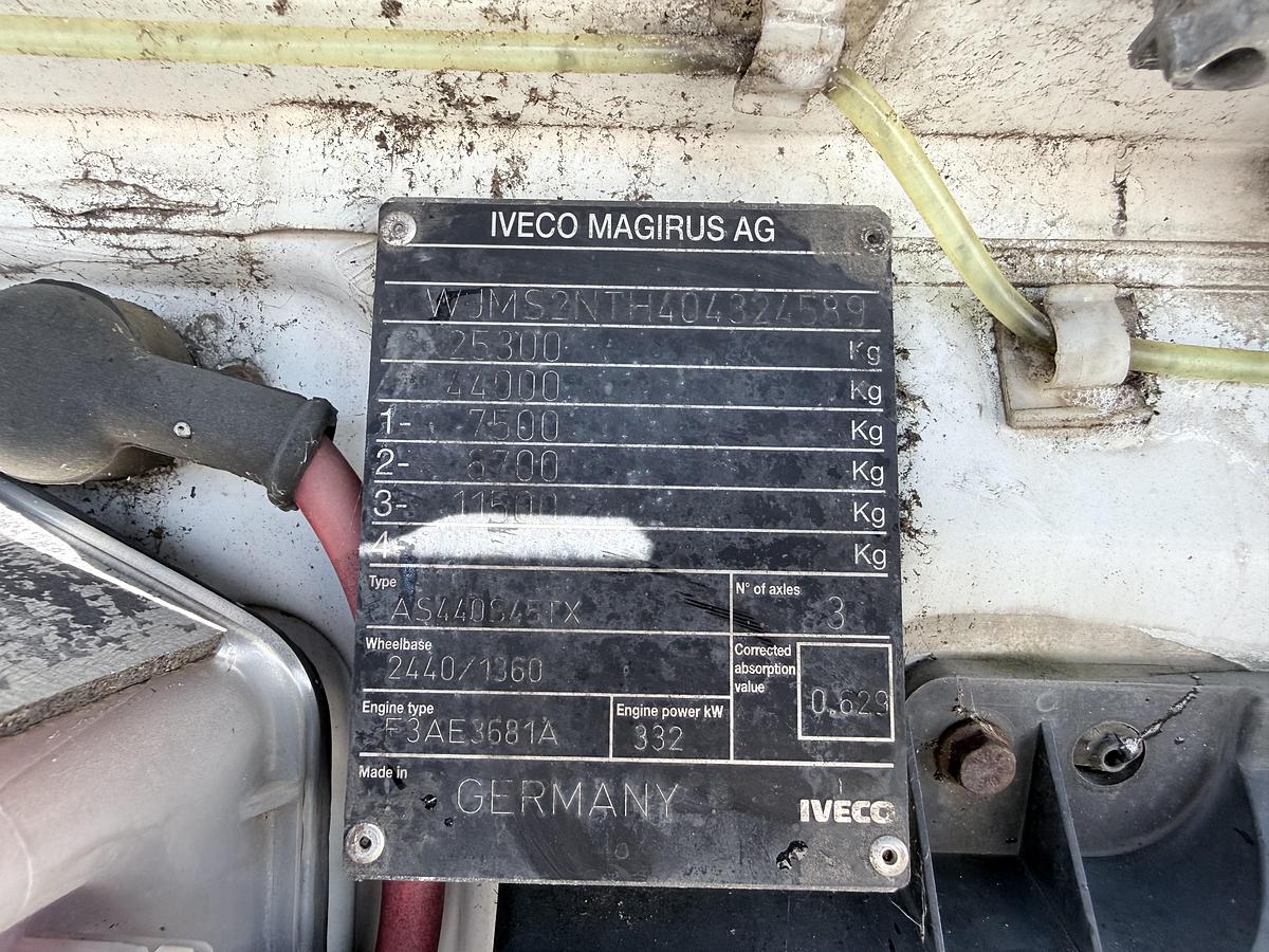 God Iveco Stralis AS440S45TX 6x2 Euro 5