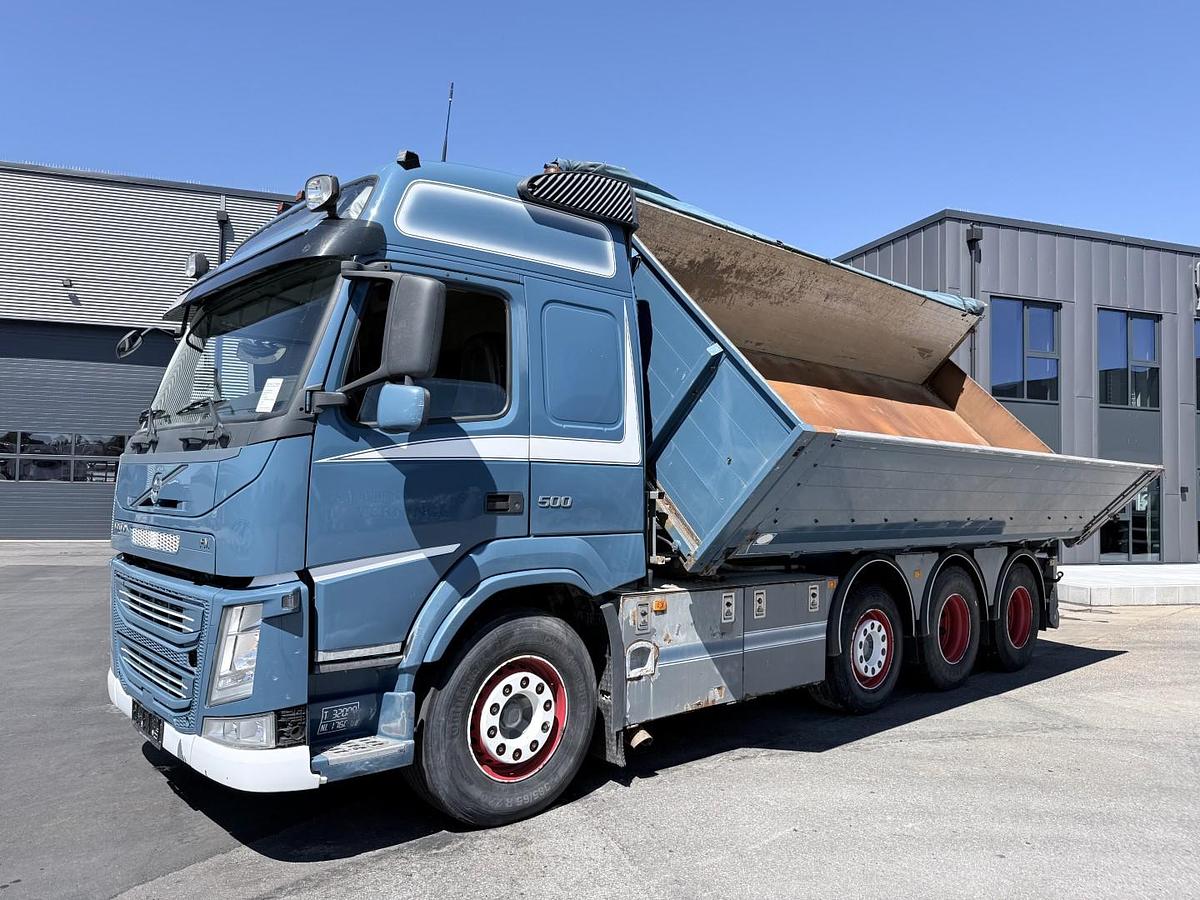 God Volvo FM 500 8x4 Pushertridem Tipbil