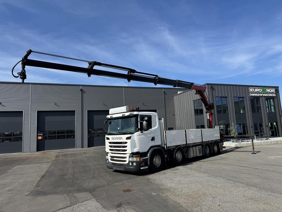 God Scania G450 8x2*6 Euro 6 HMF 2620 K5