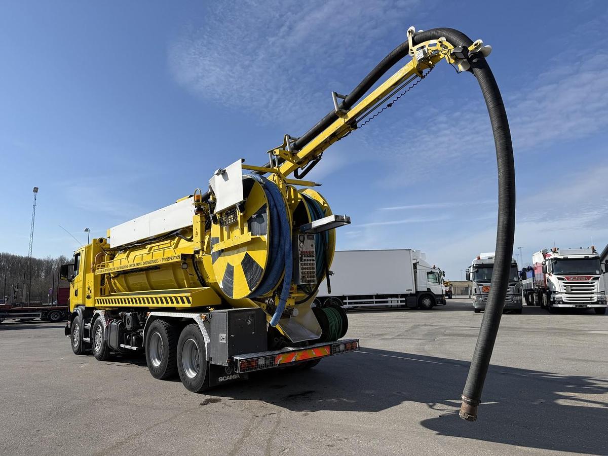 God 2013 Scania G480 8x4 Hvidtved Larsen Flexline 413 Euro 5