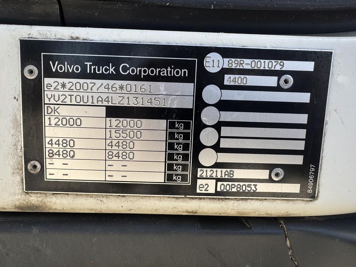 God Volvo FL 210  4x2 Lukket kasse Euro 6
