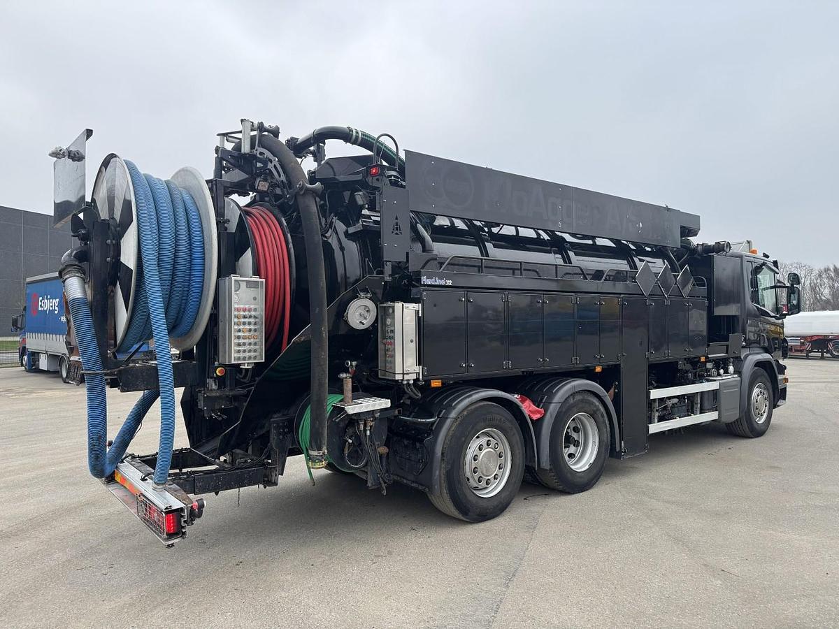 Meget god Scania P410 6x2*4 Hvidtved Larsen Flexline 312 ADR