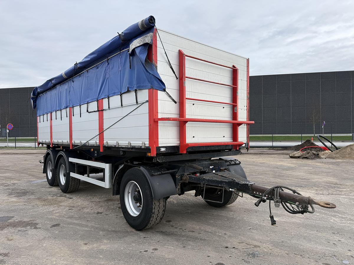 God Skelhøje SVF P324 4 akslet Tipanhænger