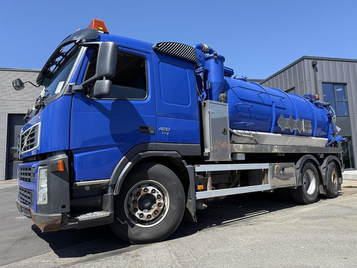 Meget god Volvo FM420 6x2*4 EEV Interconsult 12.700 l. Rustfri