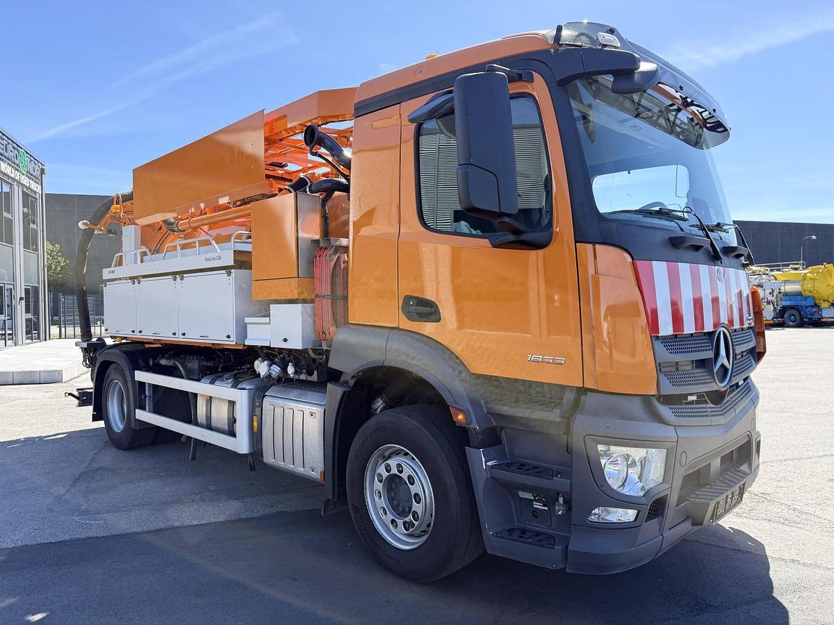 Meget god Mercedes Actros 1833 4x2 Bucher FlexLine C60