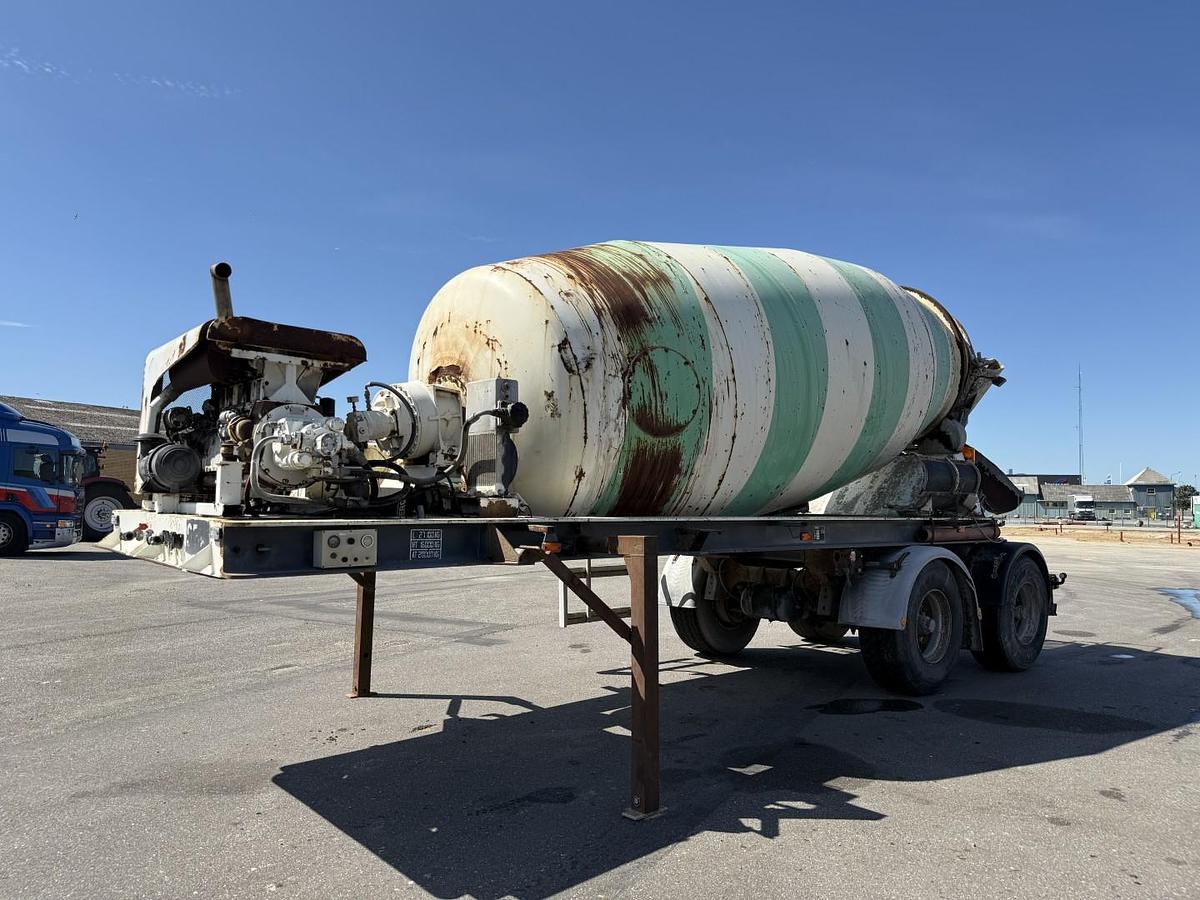 God Le Cinena 12 m2 Baruval 2 akslet Betontrailer