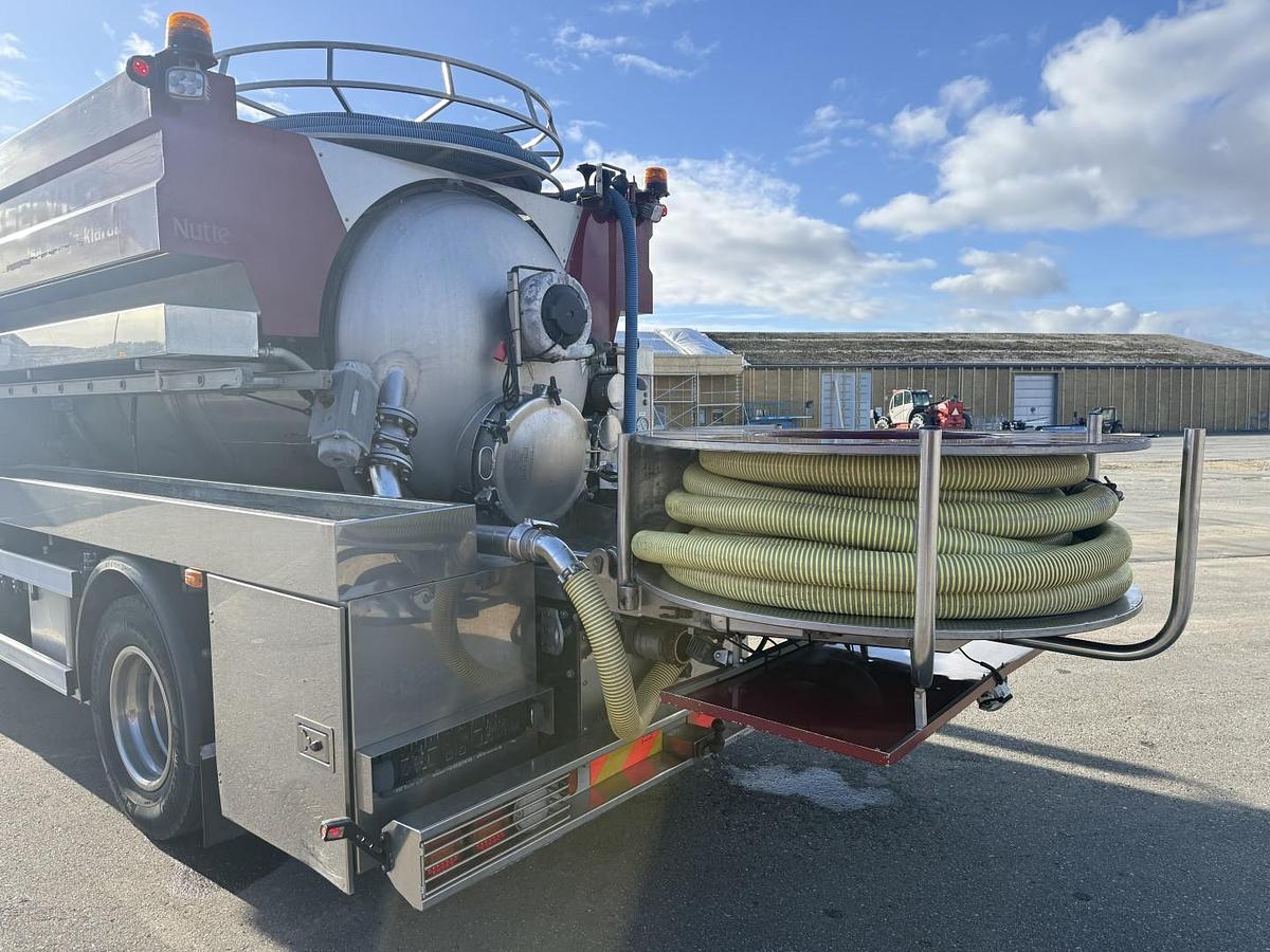 Meget god MAN TGM 14.250 4x2 VM-Tarm 4.000 l. Rustfri stål PED Kombi