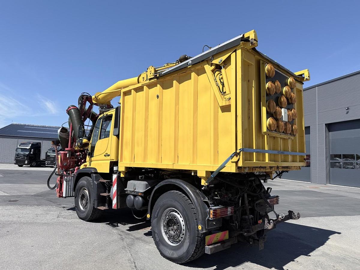 God Unimog U500 4x4 / Dücker Tip / Sug / Slagleklipper