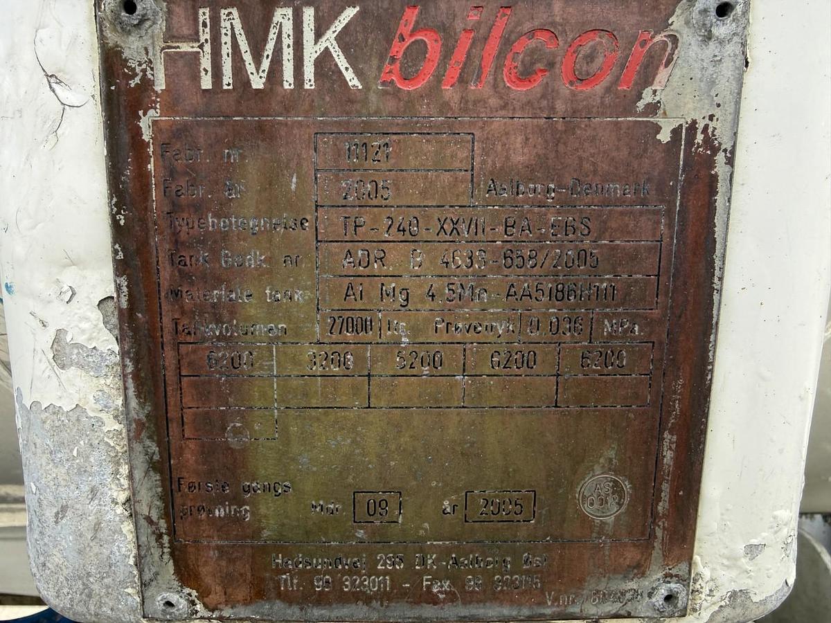 God 2005 HMK Bilcon 27.000 l. ADR 5 rum